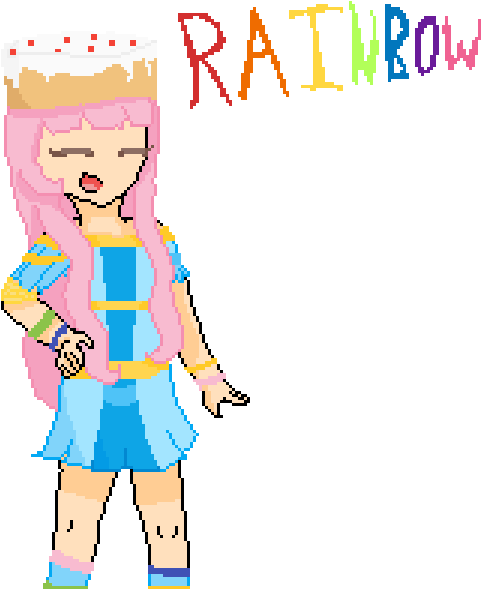 Rainbow - Cartoon Clipart (600x600), Png Download