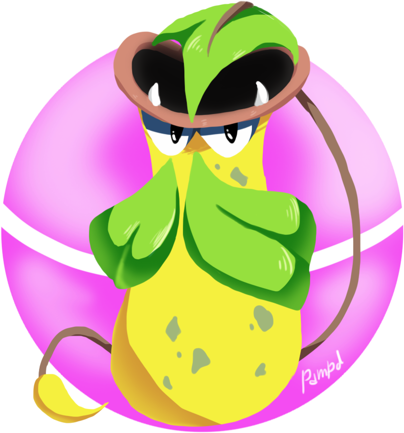 Shy Victreebel - Cartoon Clipart (930x1080), Png Download