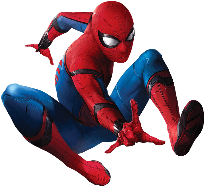 Image Avengers Transparent Spiderman - Spider Man Homecoming Spiderman Clipart (667x609), Png Download