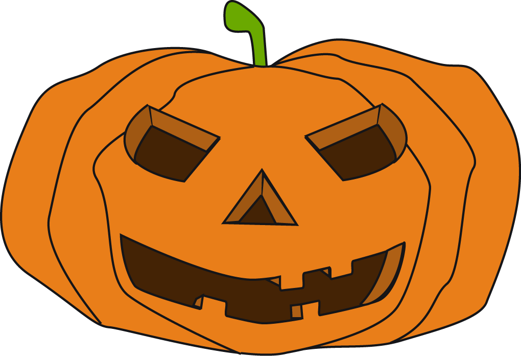 Halloween Pumpkin - Halloween Signs Clipart (1020x696), Png Download