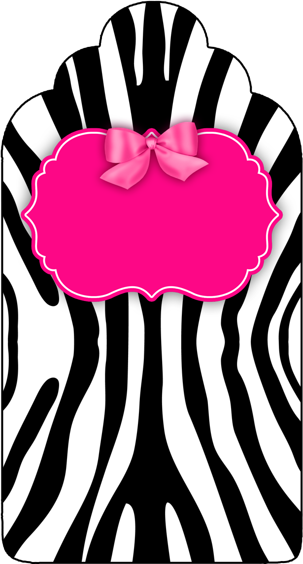 Clipart Zebra High Heel Tag Pink Com Zebra Png Download Full Size