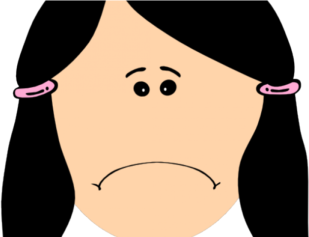 Depression Clipart Depressed Face - Clip Art - Png Download (640x480), Png Download
