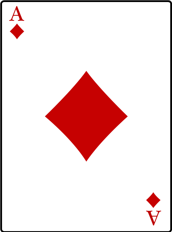Free Ace Of Diamonds - Casino Clipart (800x800), Png Download