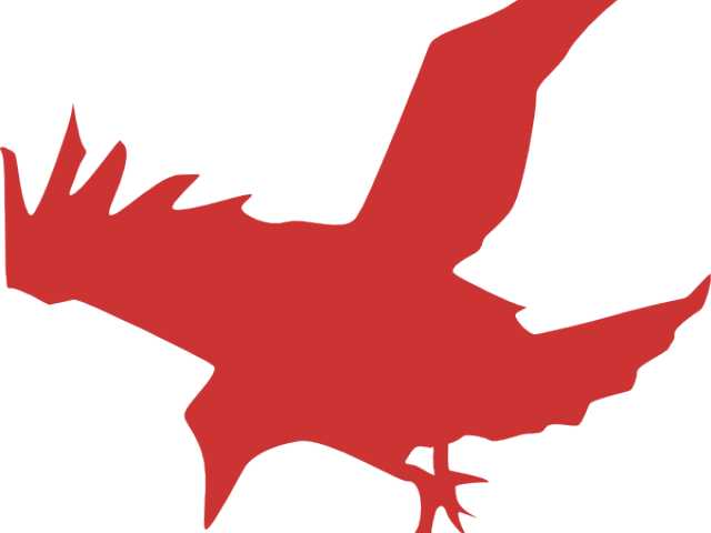 Crow Clipart Wild - Crow Silhouette - Png Download (640x480), Png Download