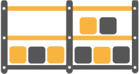 Download Warehouse Clipart Warehouse Rack - Racks In Warehouse Clipart