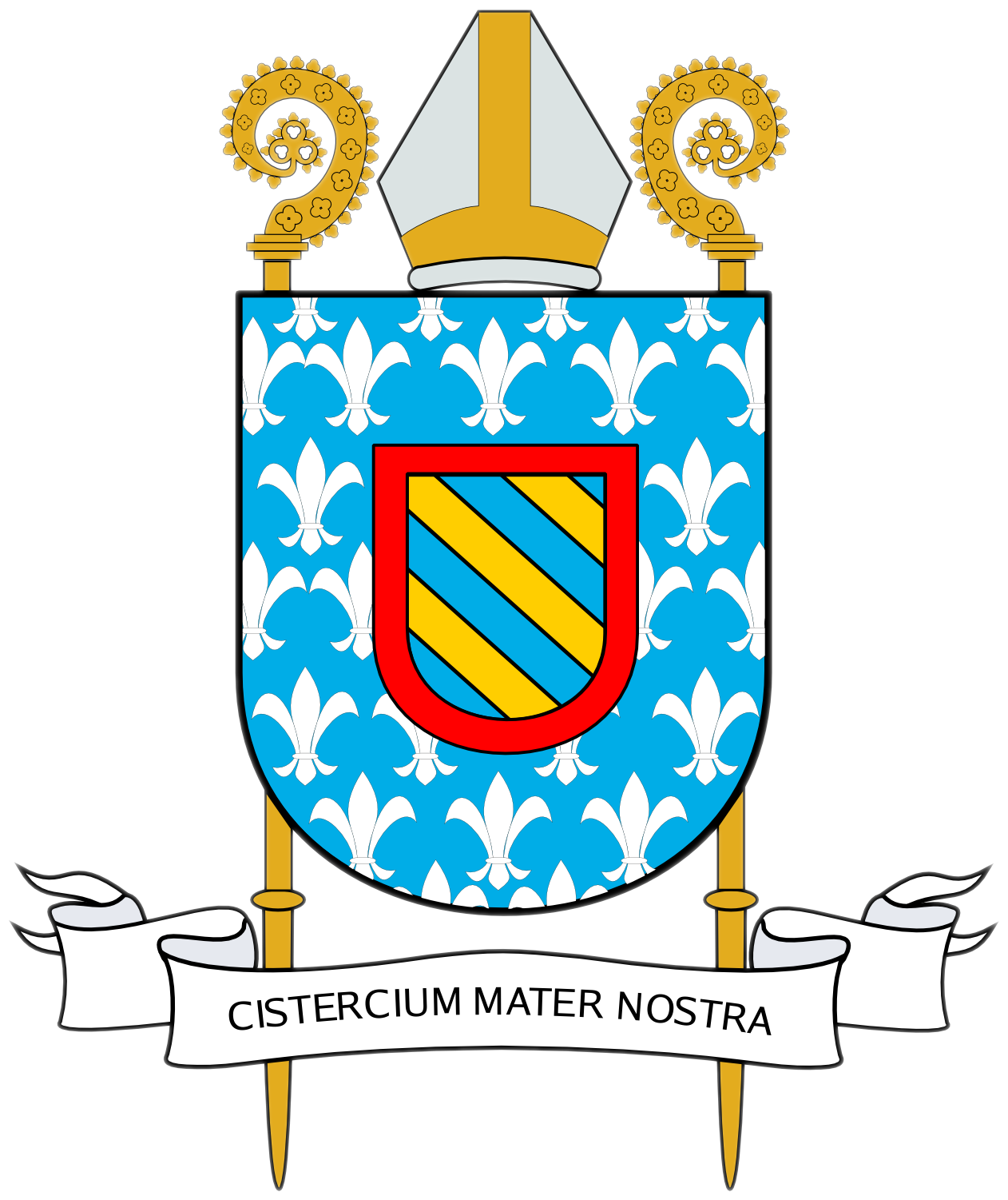 Monasteries In France, Including Current And Former - Cistercians Clipart (1272x1504), Png Download