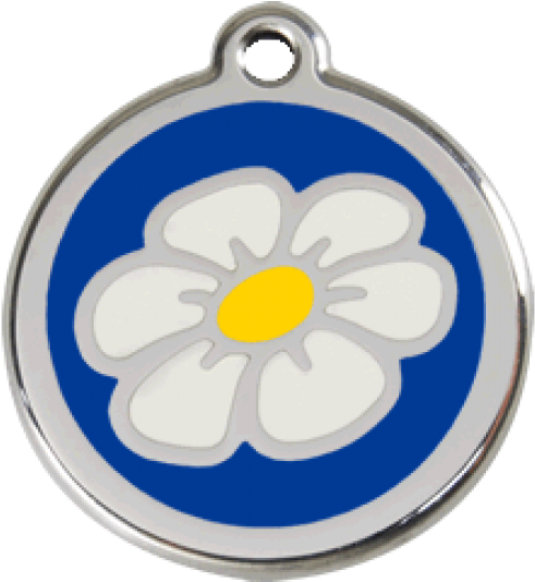 Red Dingo Daisy Cat Id Tag - Brown Clipart (800x533), Png Download