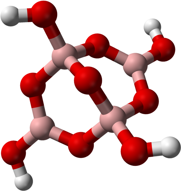 Boron Monoxide - Anion In Borax Clipart (680x778), Png Download