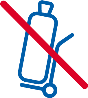 No More Heavy Bottles To Handle Clipart (566x566), Png Download