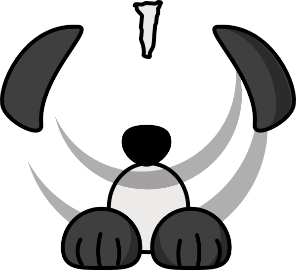 Dog Clipart (600x548), Png Download