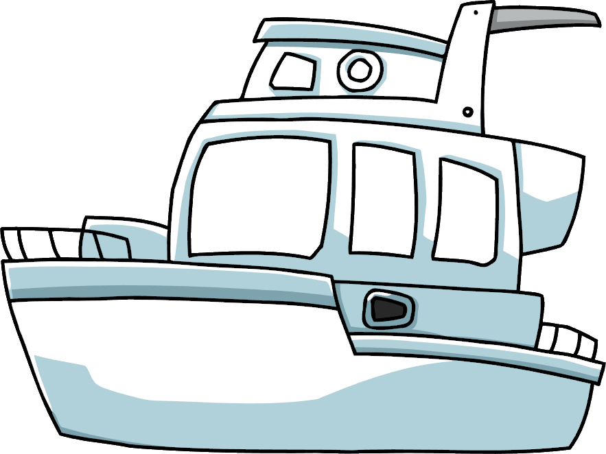 Jpg Transparent Stock Yacht Clipart Motor - Yacht Cartoon Png (883x662), Png Download