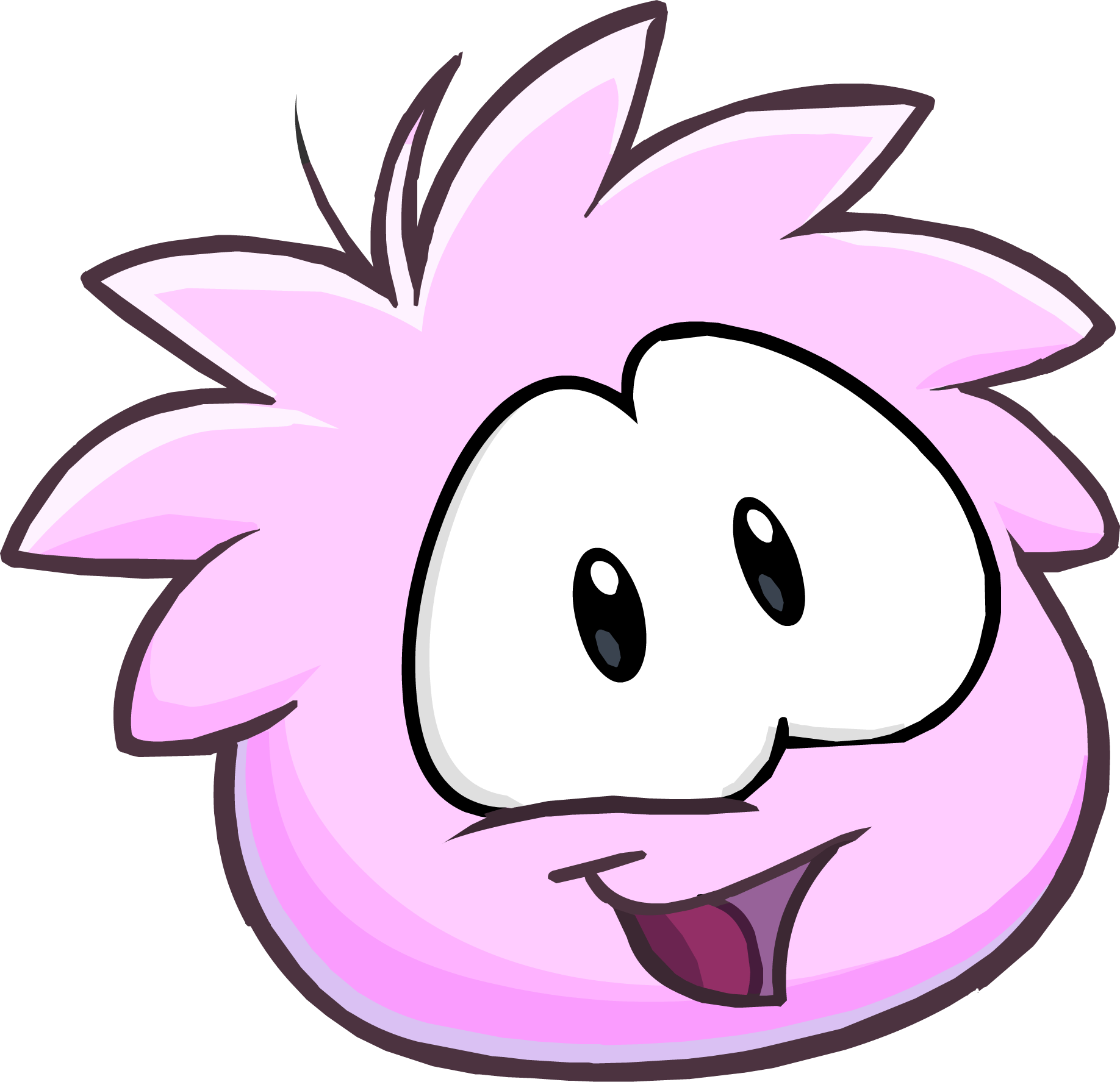 Pink Puffle - Dog Puffle Club Penguin Clipart - Full Size Clipart ...