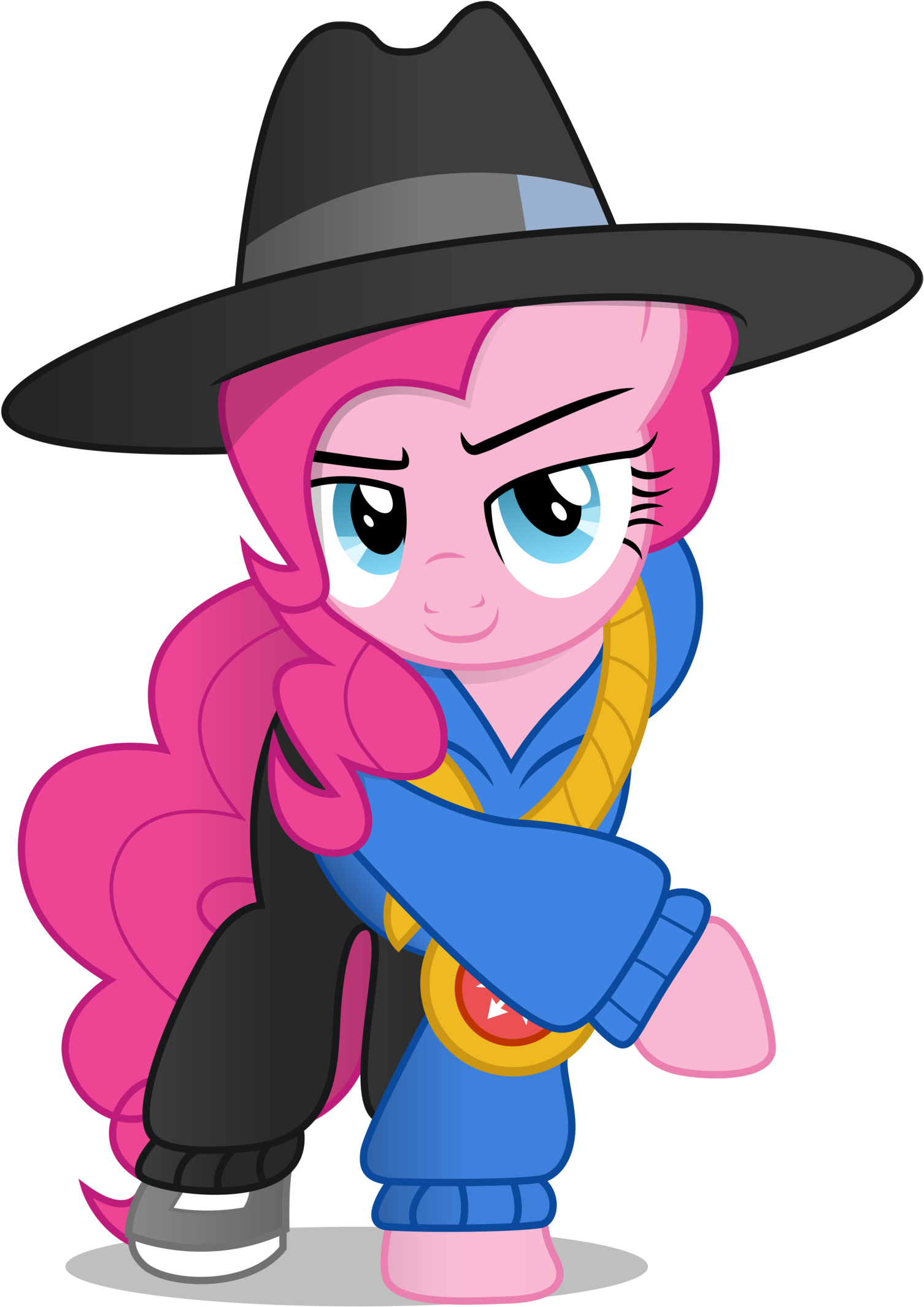 Graphic Free Stock Caliazian Pinkie Pie - Pinkie Pie Rapper Clipart (768x1024), Png Download