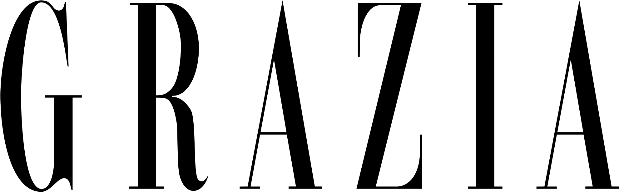 Grazia Logo Png Clipart (2000x630), Png Download
