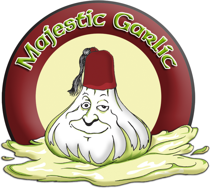 Logo - Majestic Garlic Clipart (721x648), Png Download