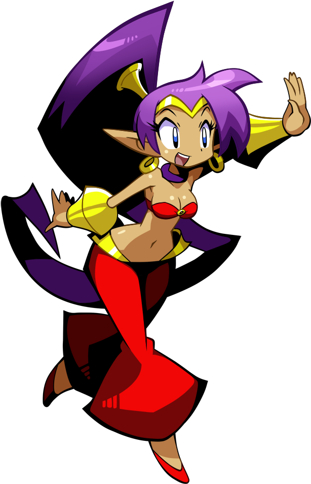Half-genie Hero Render - Smash Bros Ultimate Shantae Clipart (724x1023), Png Download