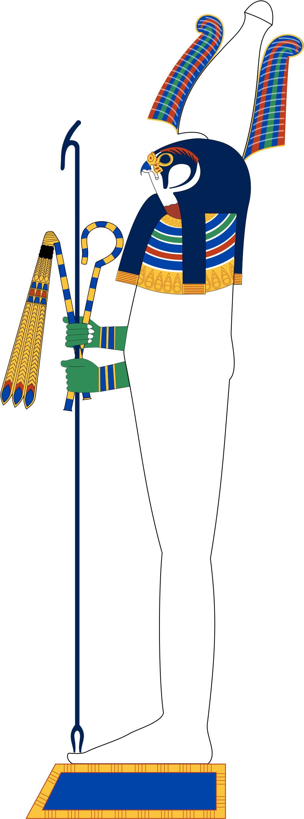 Egyptian Crowns Clipart (1200x2818), Png Download