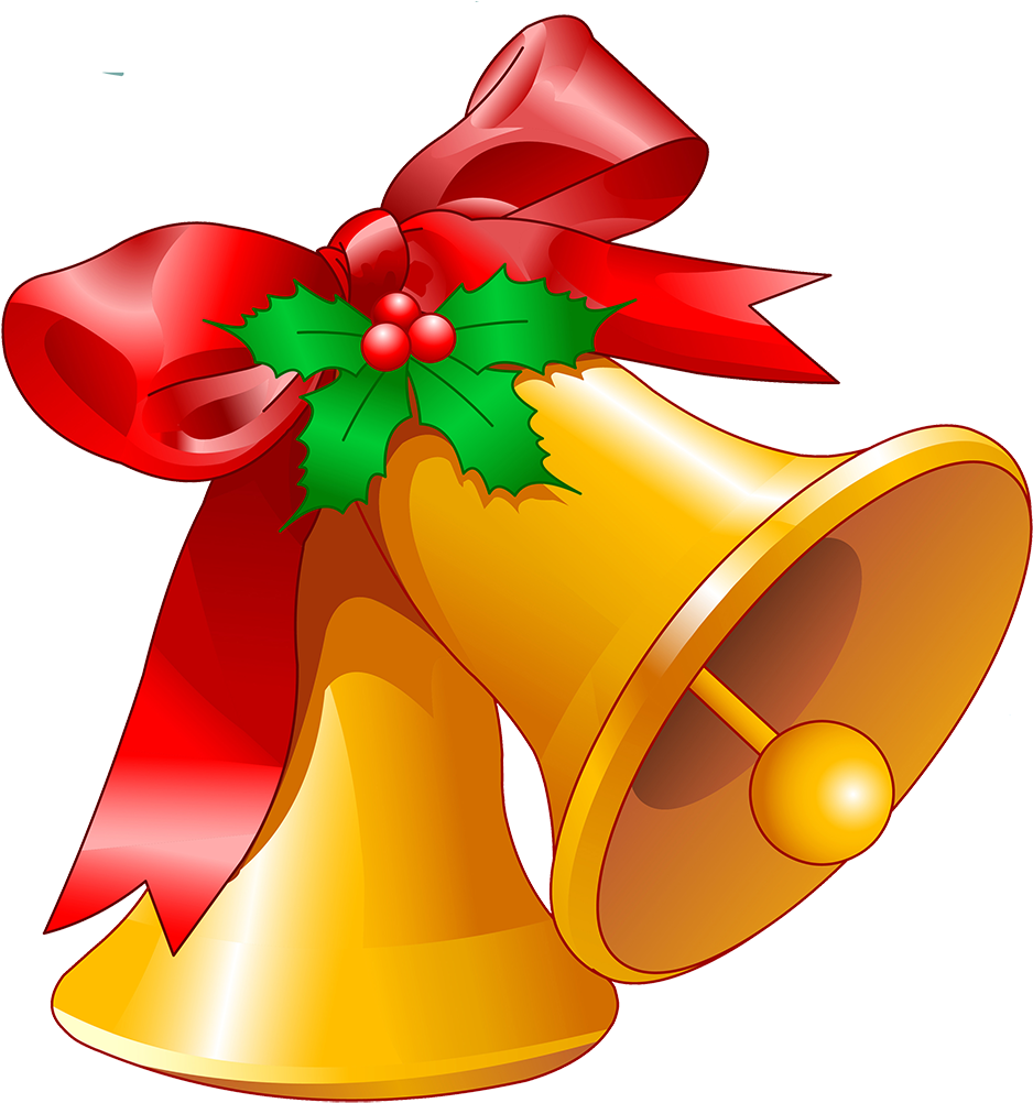 Maracas Transparent Christmas Clipart Royalty Free - Christmas Bells Clip Art - Png Download (1000x1040), Png Download