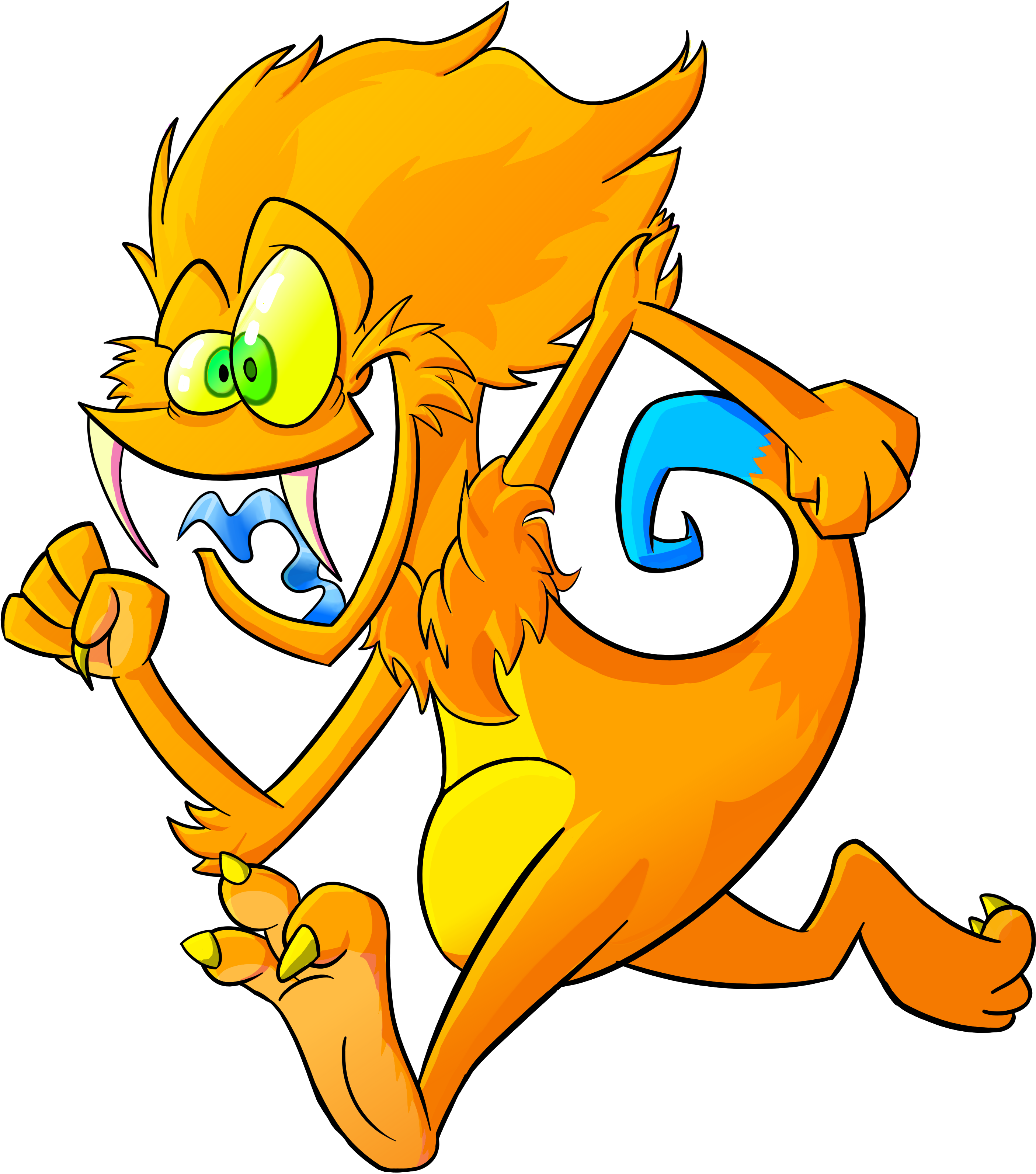 Venom Transparent Cartoony Clipart (3168x3333), Png Download