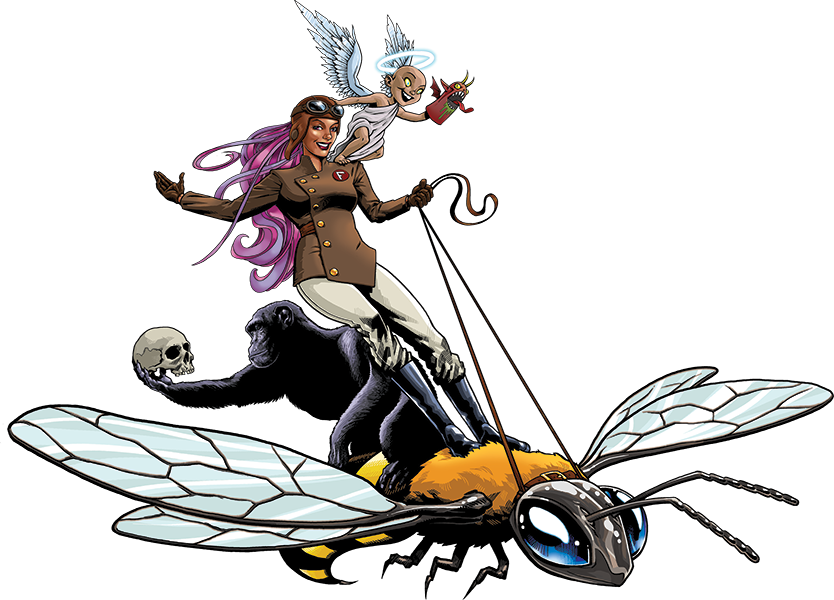 Fringe Festival Riders - Montreal Clipart (834x600), Png Download