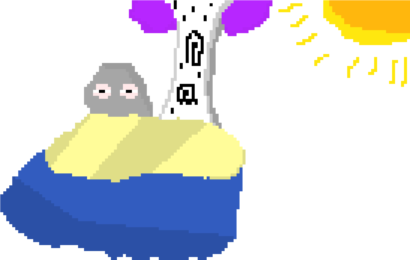 Nigel Rockerus Wakes Up - Cartoon Clipart (1470x870), Png Download