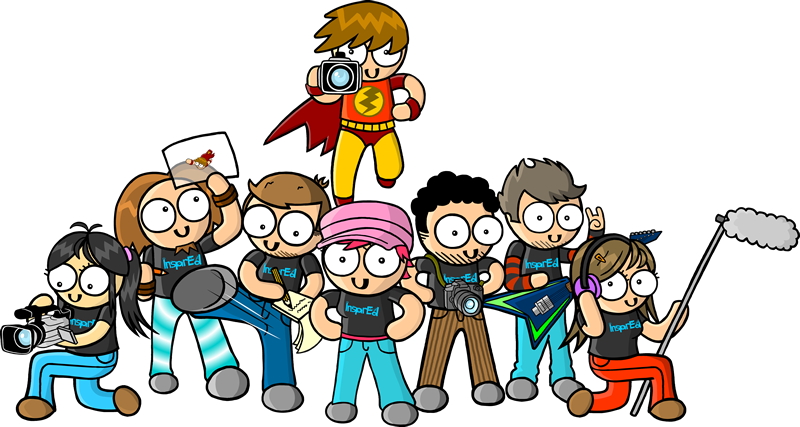 Inspired Group - Journalism Camp Clipart - Png Download (800x427), Png Download