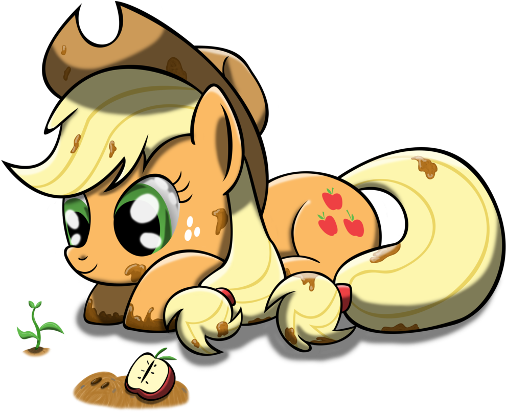 Applejack Mud Png - Apple Clipart (1024x1024), Png Download