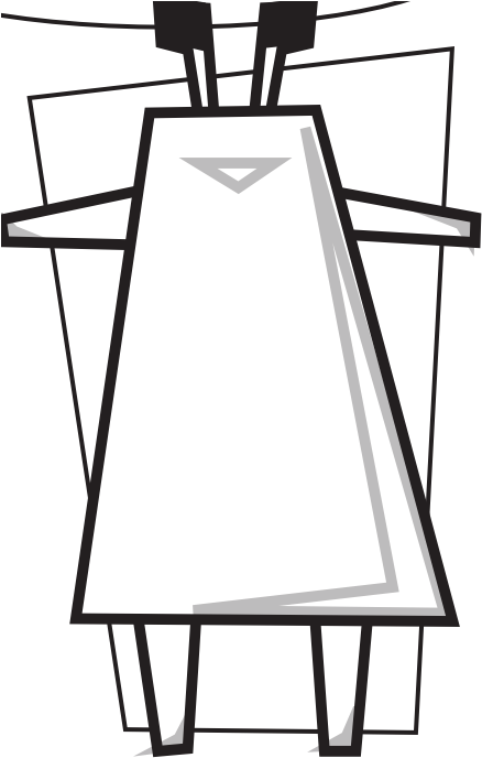 Naa Black White 40 Clipart (444x716), Png Download