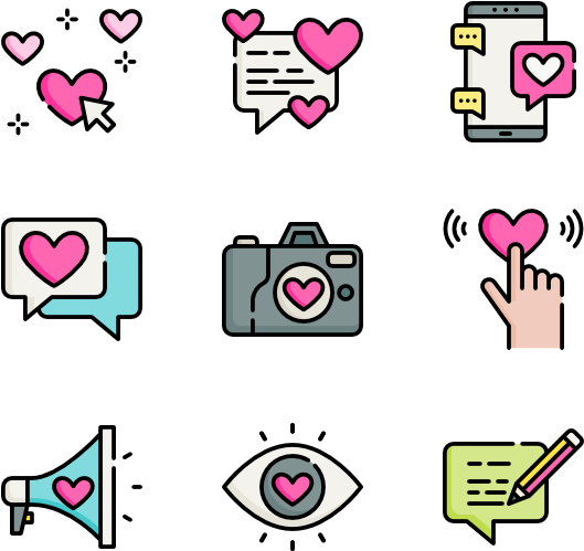 Social Media Clipart (600x564), Png Download