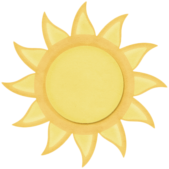 Album - Imagenes De Clima Soleado Animado Clipart (586x585), Png Download