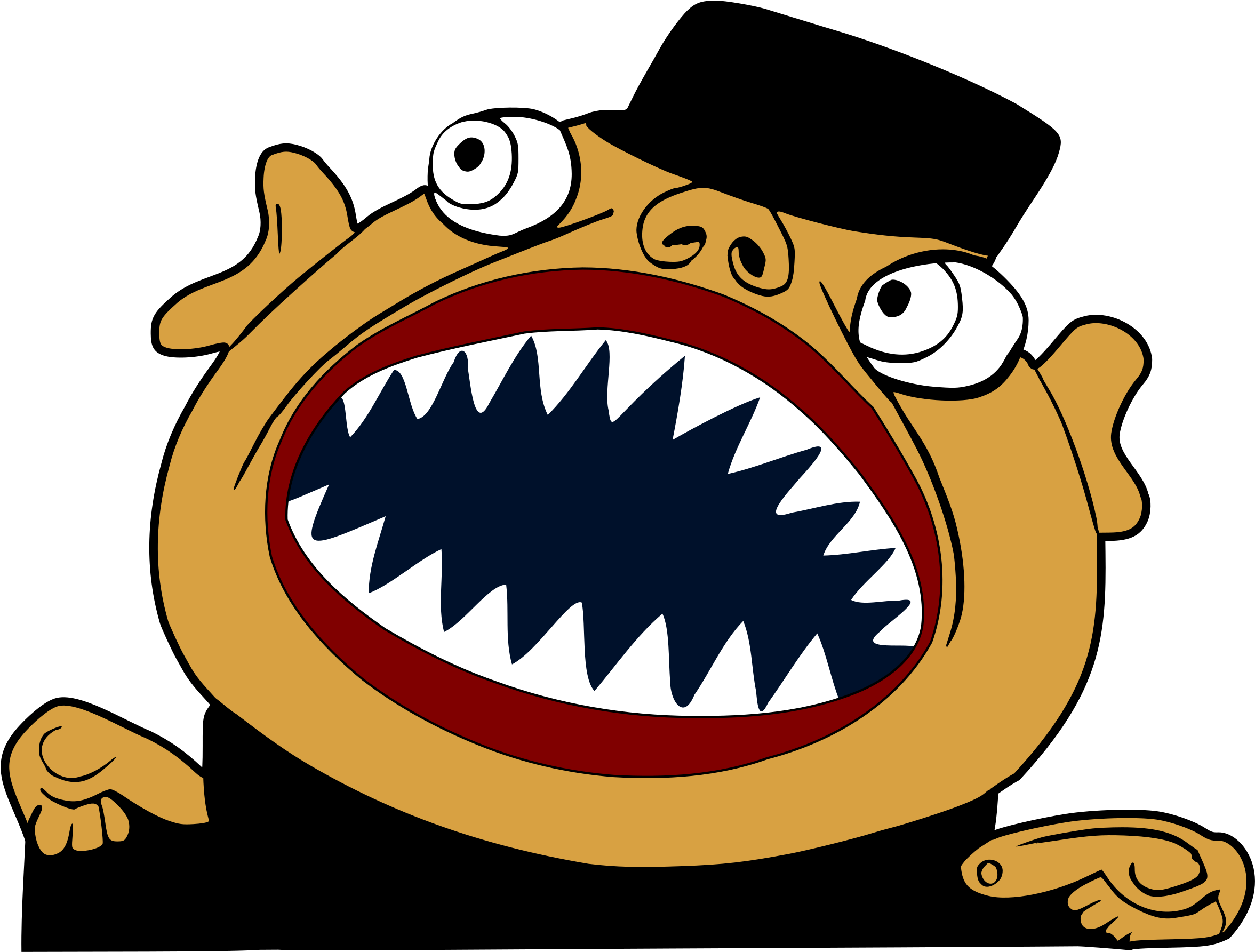 Big Image - Evil Capitalist Clipart (2400x1829), Png Download