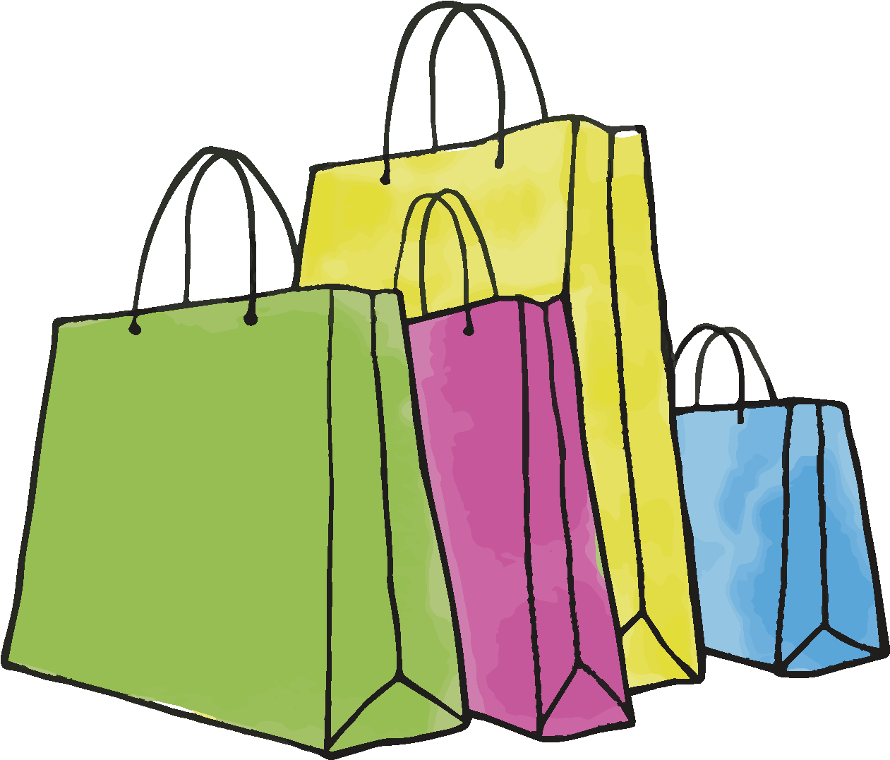 Now, Every Evening When Yesica Says Goodnight To Her - Handbag Clipart (1376x1160), Png Download