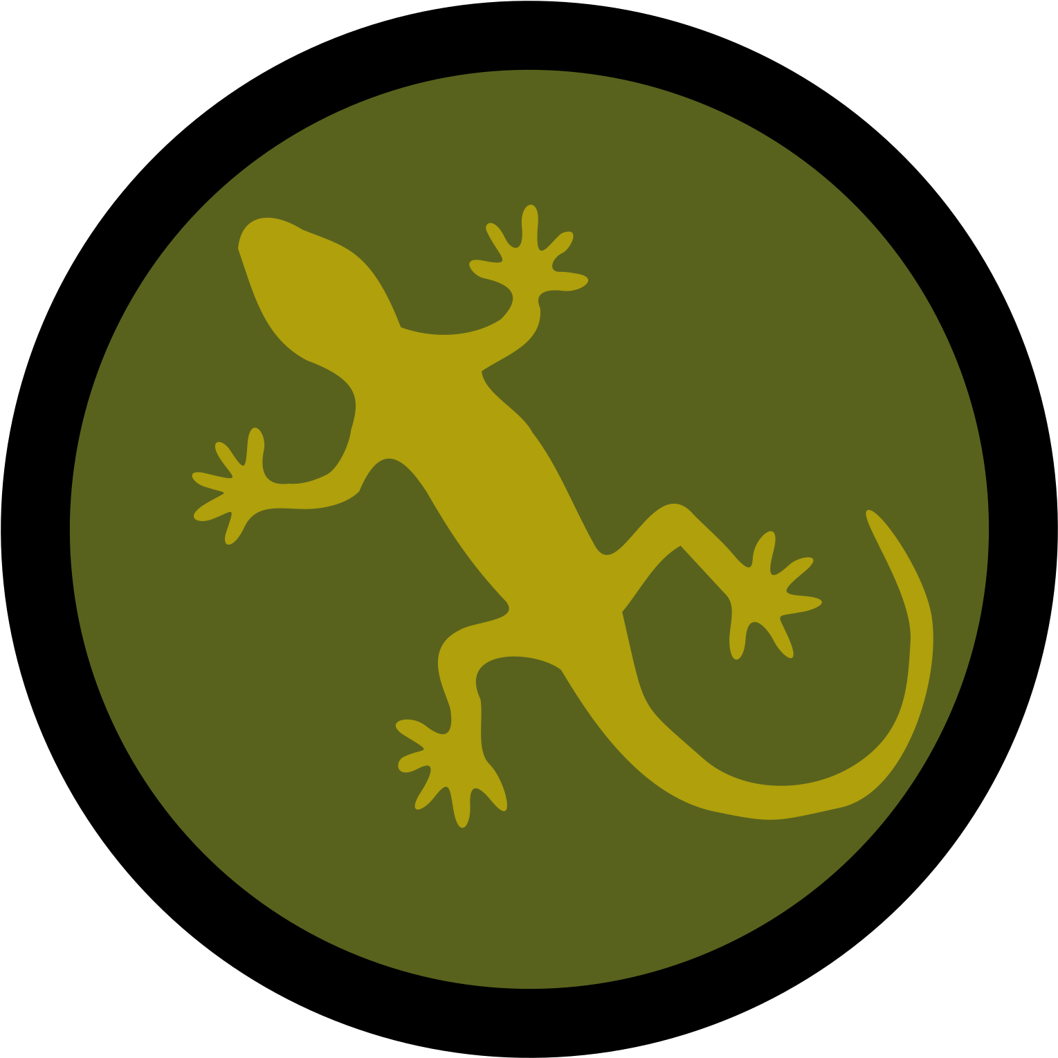 Frog Lizard Reptile Common Iguanas Footprint - Switzerlandball Clipart (750x750), Png Download