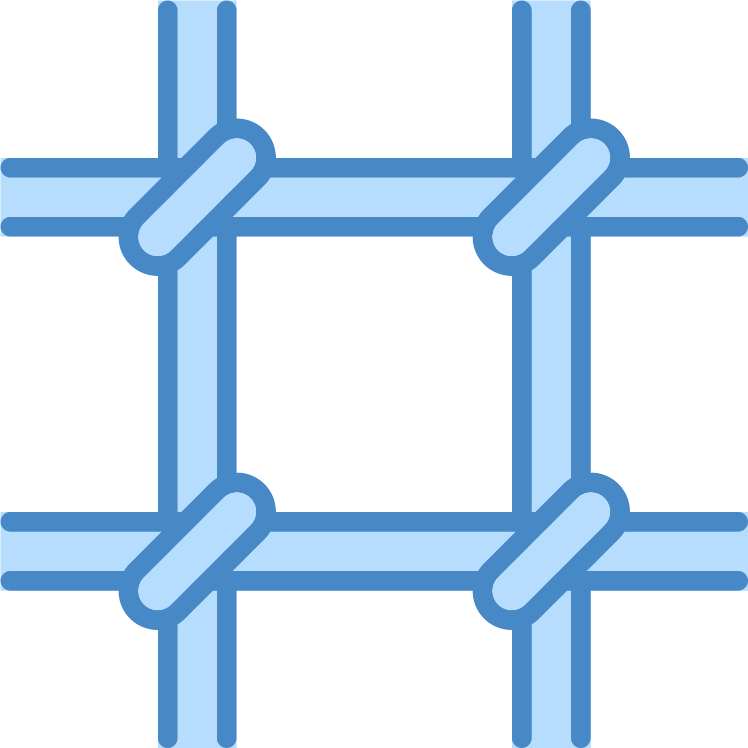 A Prison Symbol Consists Of Two Horizontal Lines And Clipart (1600x1600), Png Download