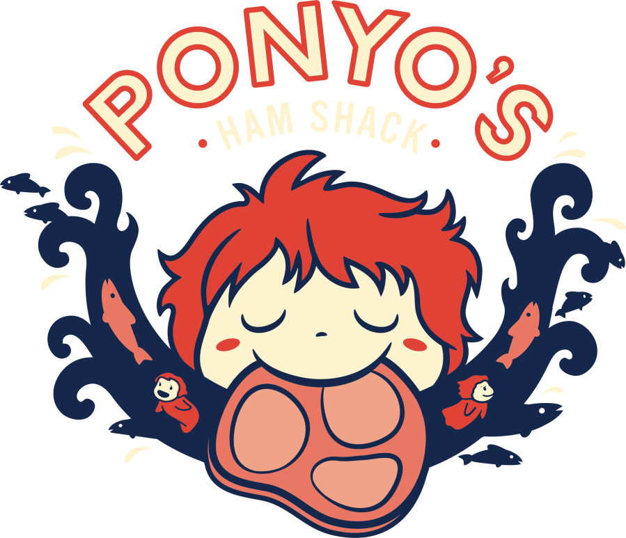 Ponyo Shirt Clipart (899x773), Png Download