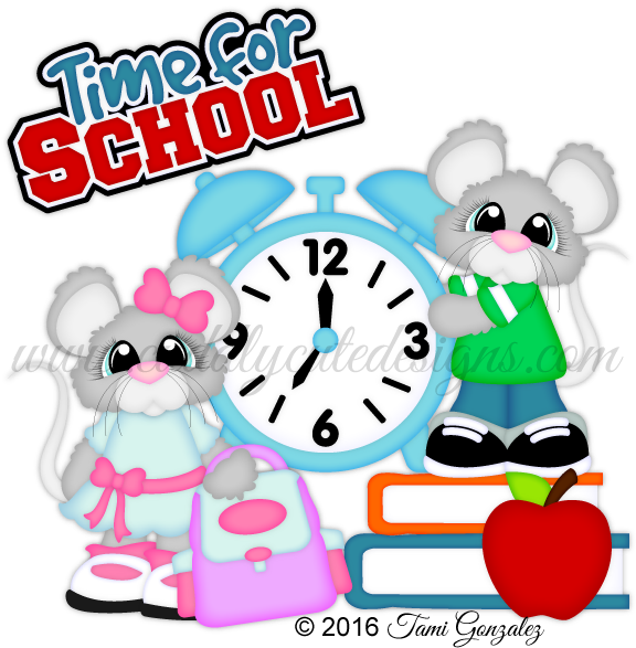 Time For School Clipart (600x600), Png Download