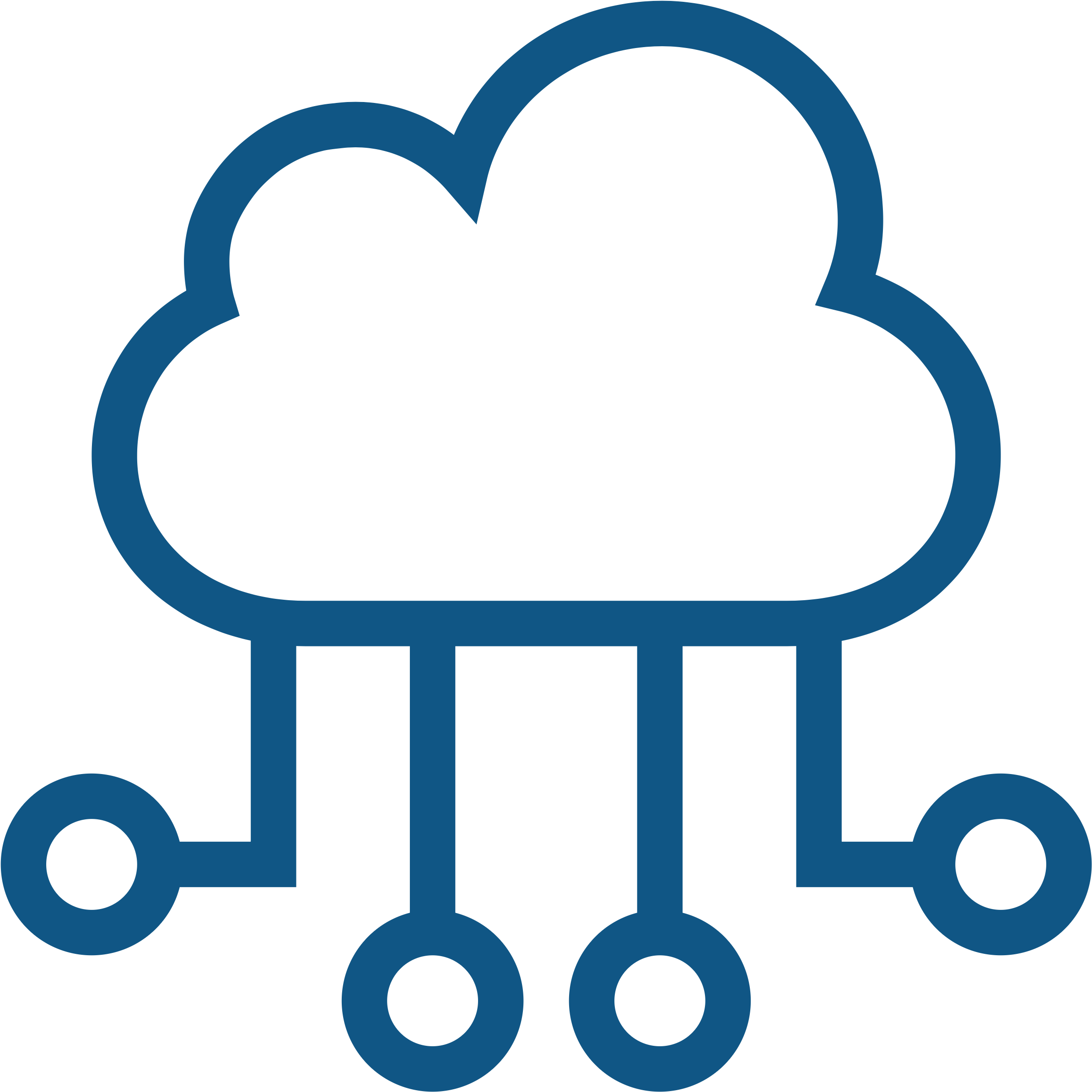 Reltio Cloud - Cloud Network Png Clipart (3600x3600), Png Download