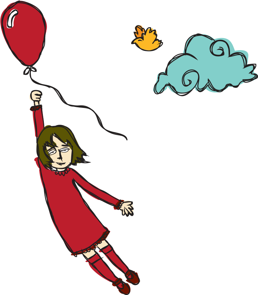 Balloon - Thought Clipart (1000x1000), Png Download