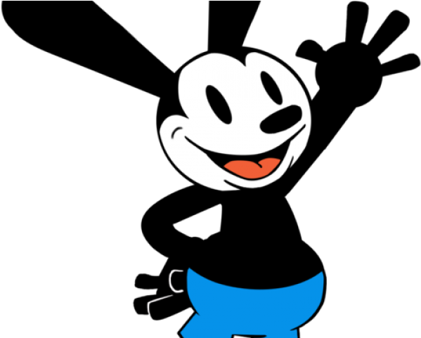 Rejected Stamp Clipart Disney - Oswald The Lucky Rabbit Logo - Png Download (640x480), Png Download