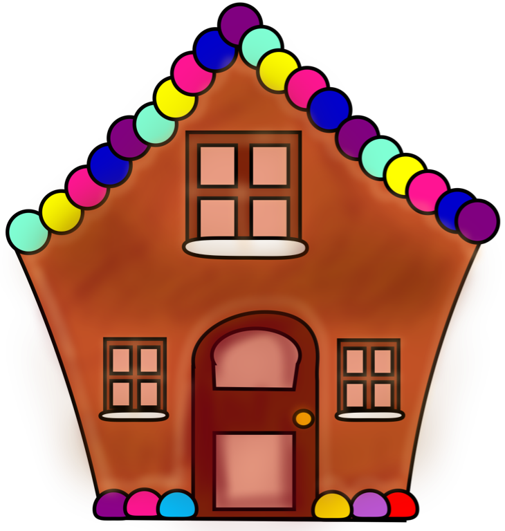 Just A Reminder That The Santa's New Suit Home Project - Gingerbread House Clipart (730x768), Png Download