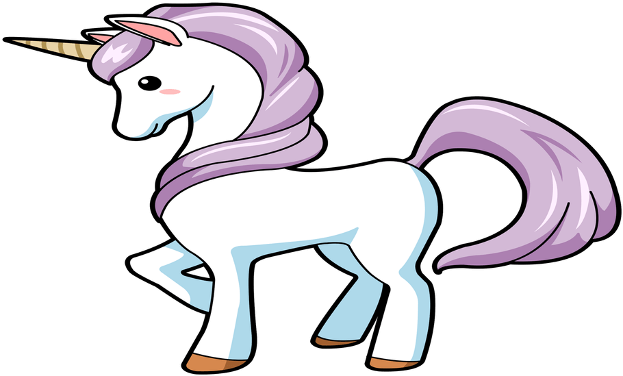 Unicorn Png Clipart (1000x600), Png Download
