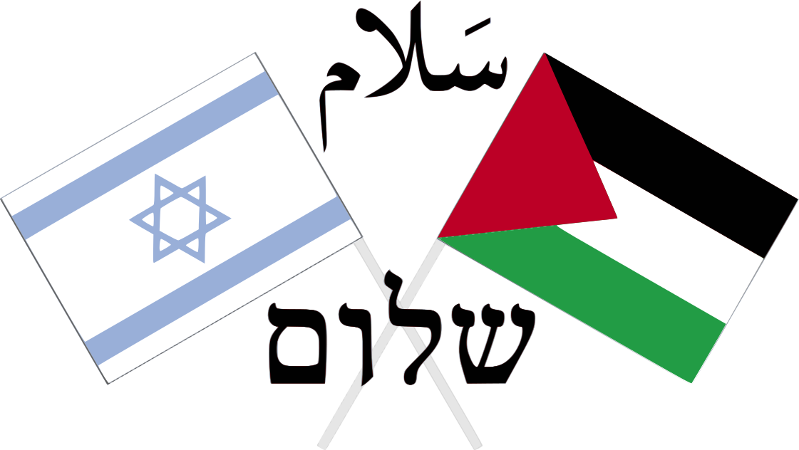 Peace Israel Palestine Clipart (1121x632), Png Download