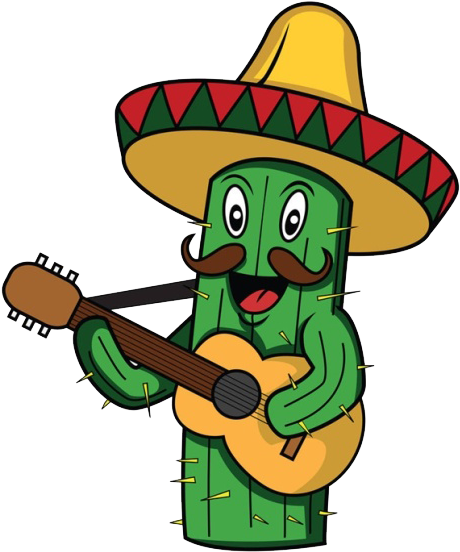 Our Reviews - Guitar Cactus Clipart (516x600), Png Download