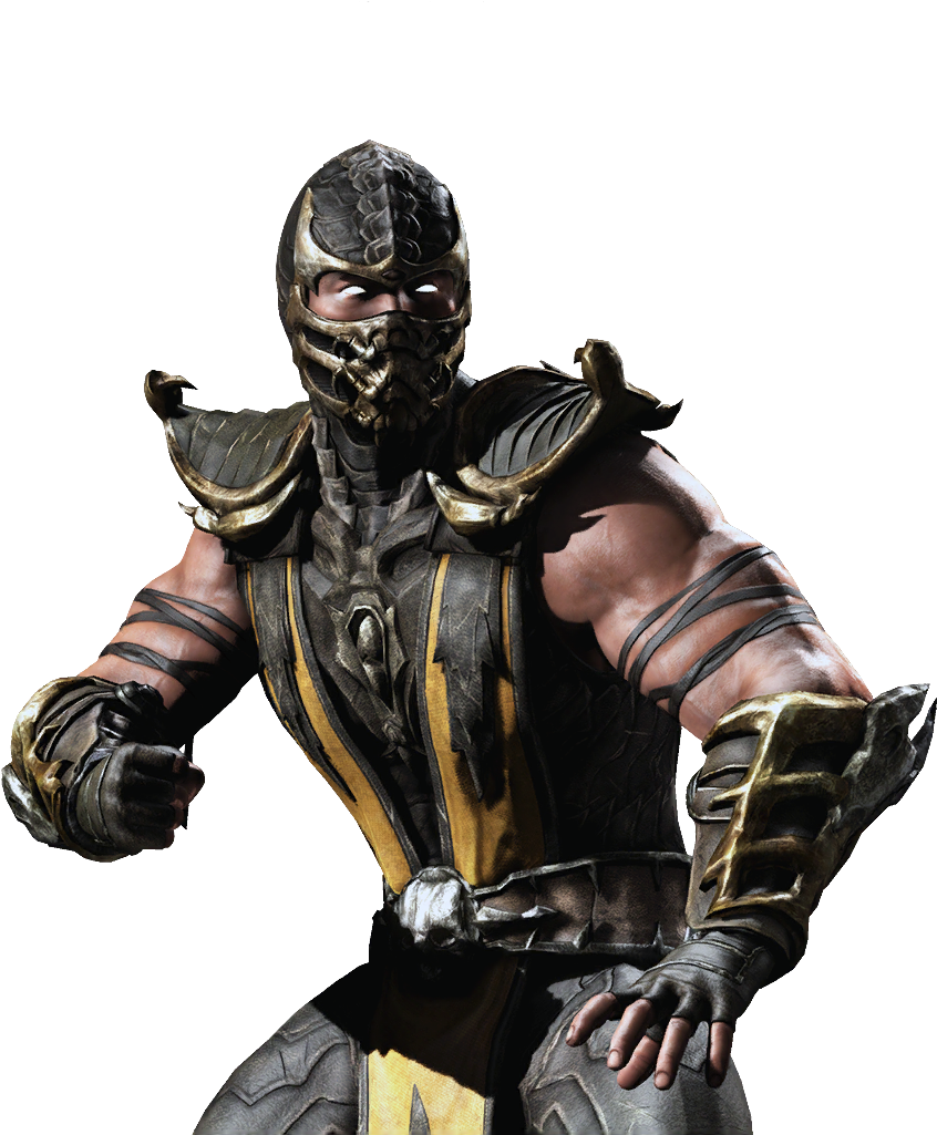 Clip Arts Related To - Mortal Kombat X Silver Scorpion - Png Download (1024x1024), Png Download