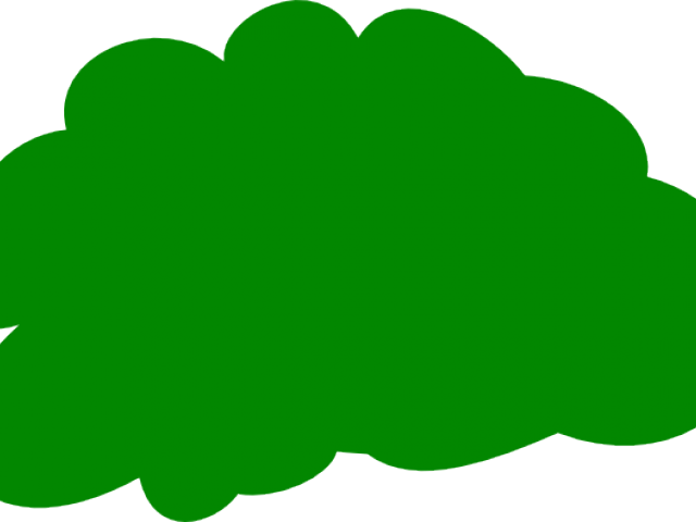 Green Leaves Clipart 7 Leaves - Cartoon - Png Download (640x480), Png Download