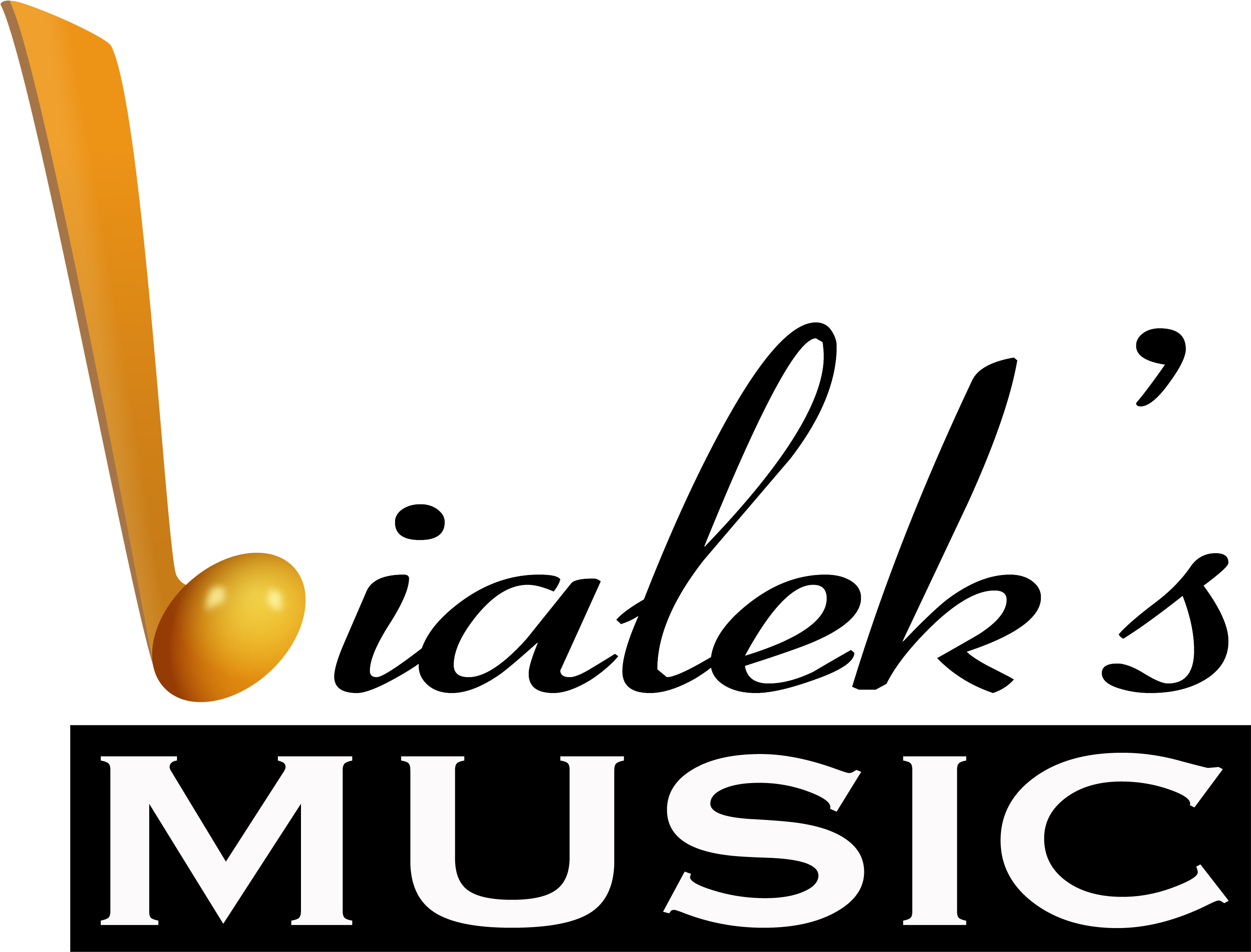 Final - Bialek's Music Logo Clipart (3166x2407), Png Download