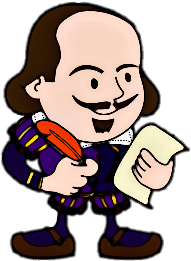 Shakespeare Romeoandjuliet Writer Poet - Pee Or Not To Pee Bib Clipart (1024x1024), Png Download