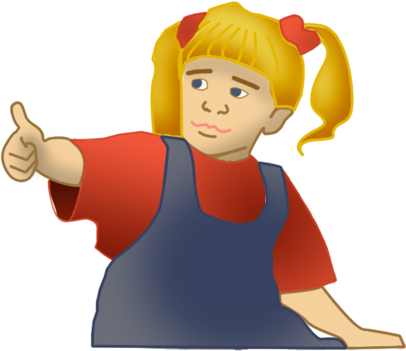 Her Little Omg Face Is Just Adorbs And Everything You - Full House Michelle Cartoon Clipart (600x600), Png Download