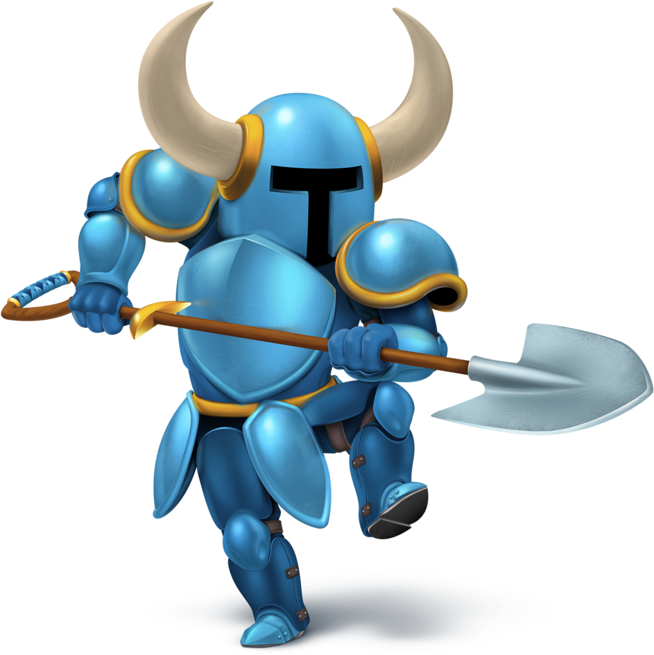 Shovel Knight - Shovel Knight Smash Ultimate Clipart (1024x1025), Png Download