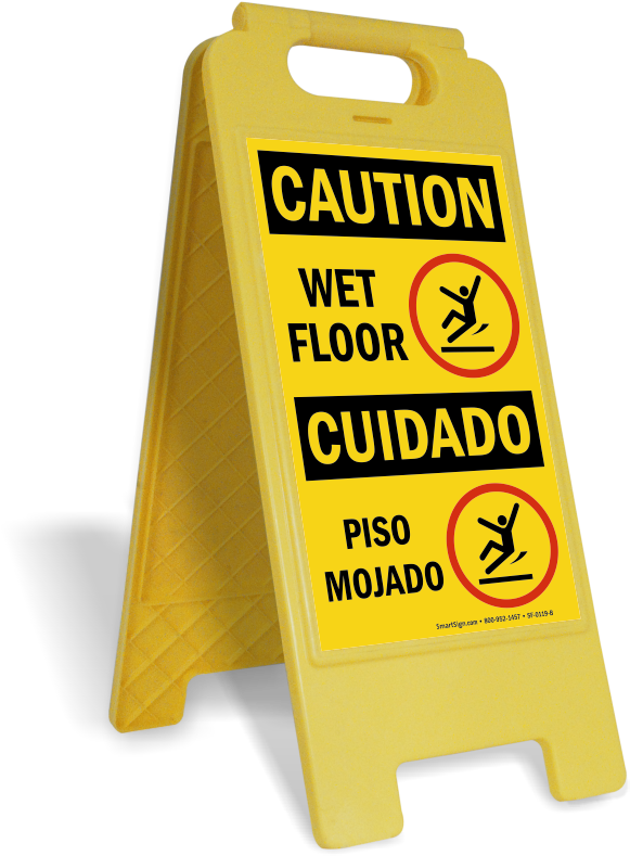 Free - Slippery When Wet Sign Clipart (800x800), Png Download
